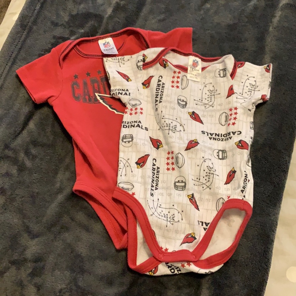 Arizona cardinals onesie set